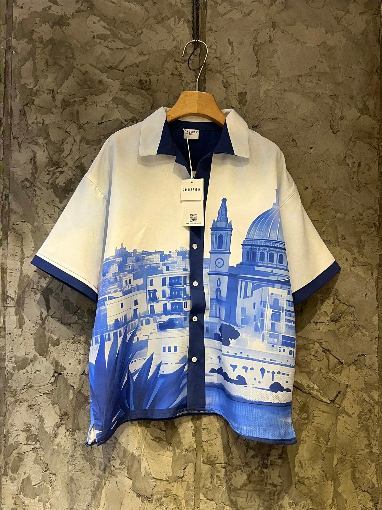 Button-Down T-Shirt – Top