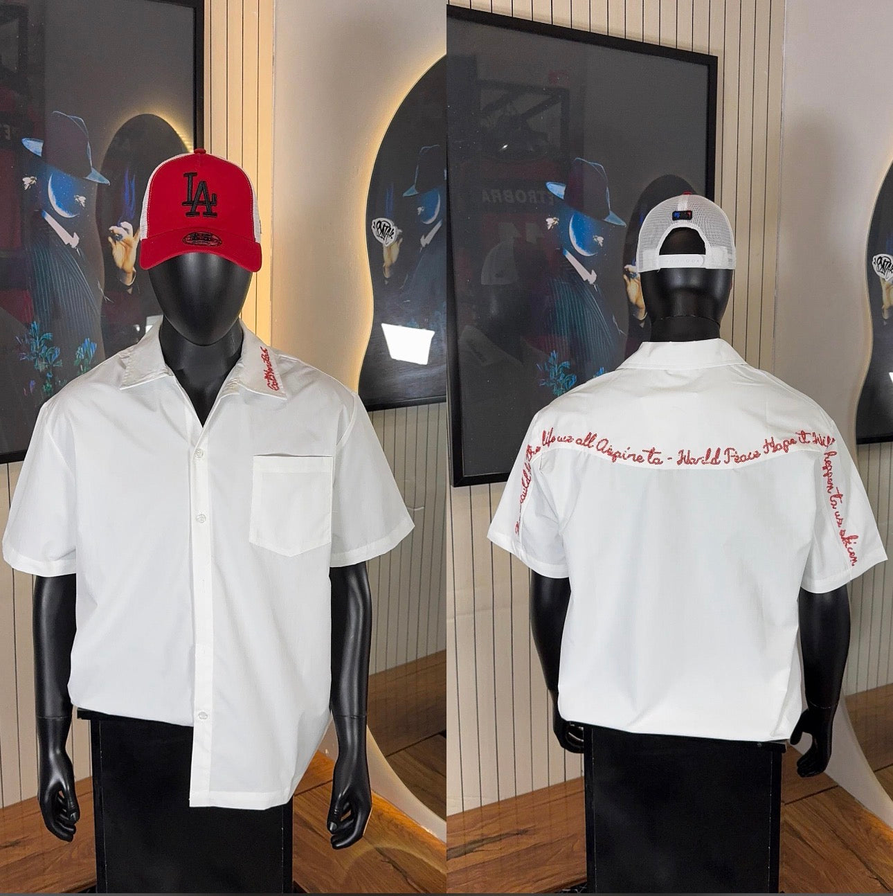 Big Cut Button-Down Shirt – Relaxed Fit Street Style